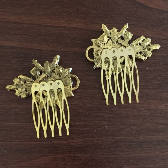 Crystal Hair Combs - Picture 2 of 4